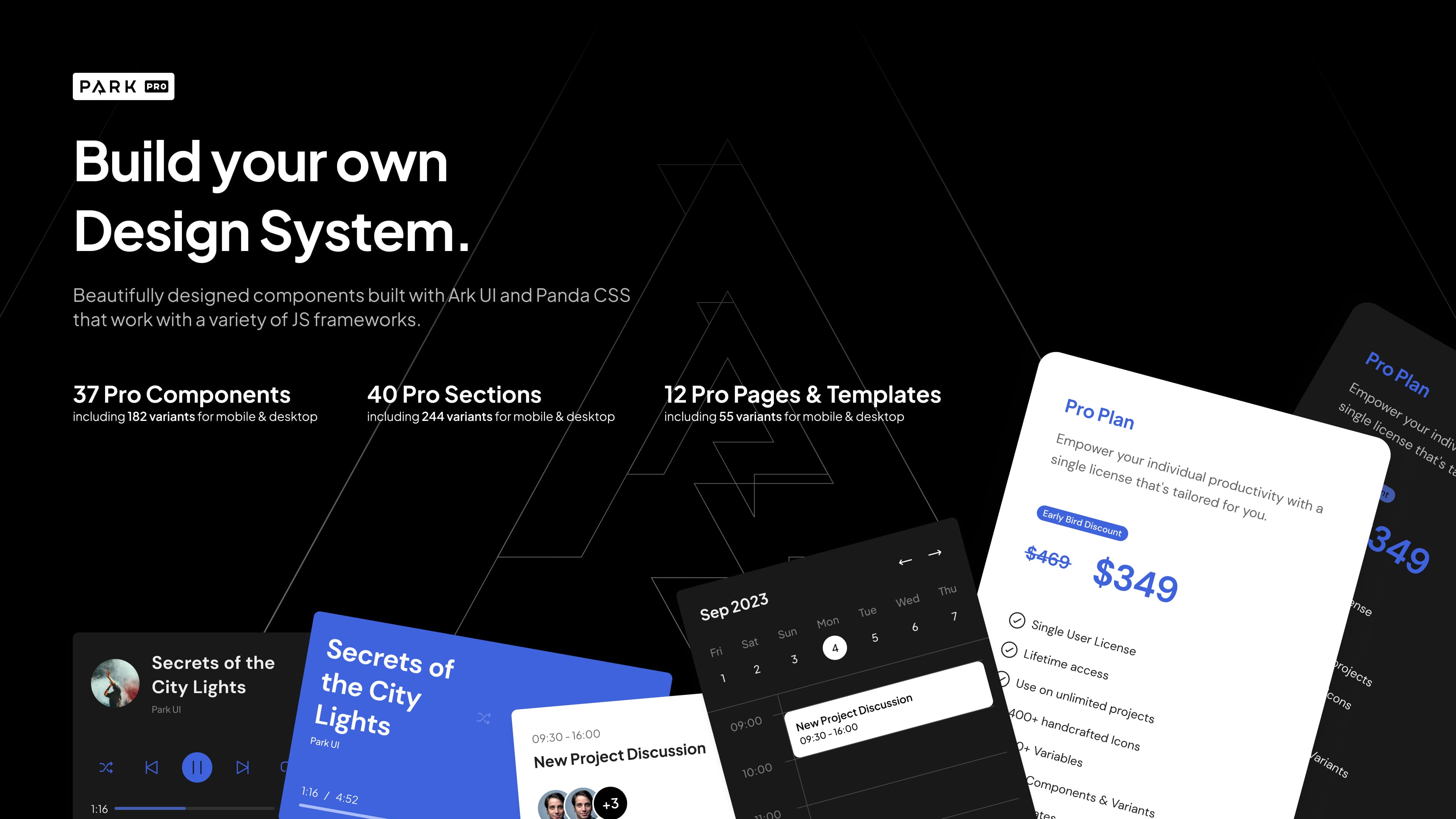 Park UI Figma Kit Pro Cover Image
